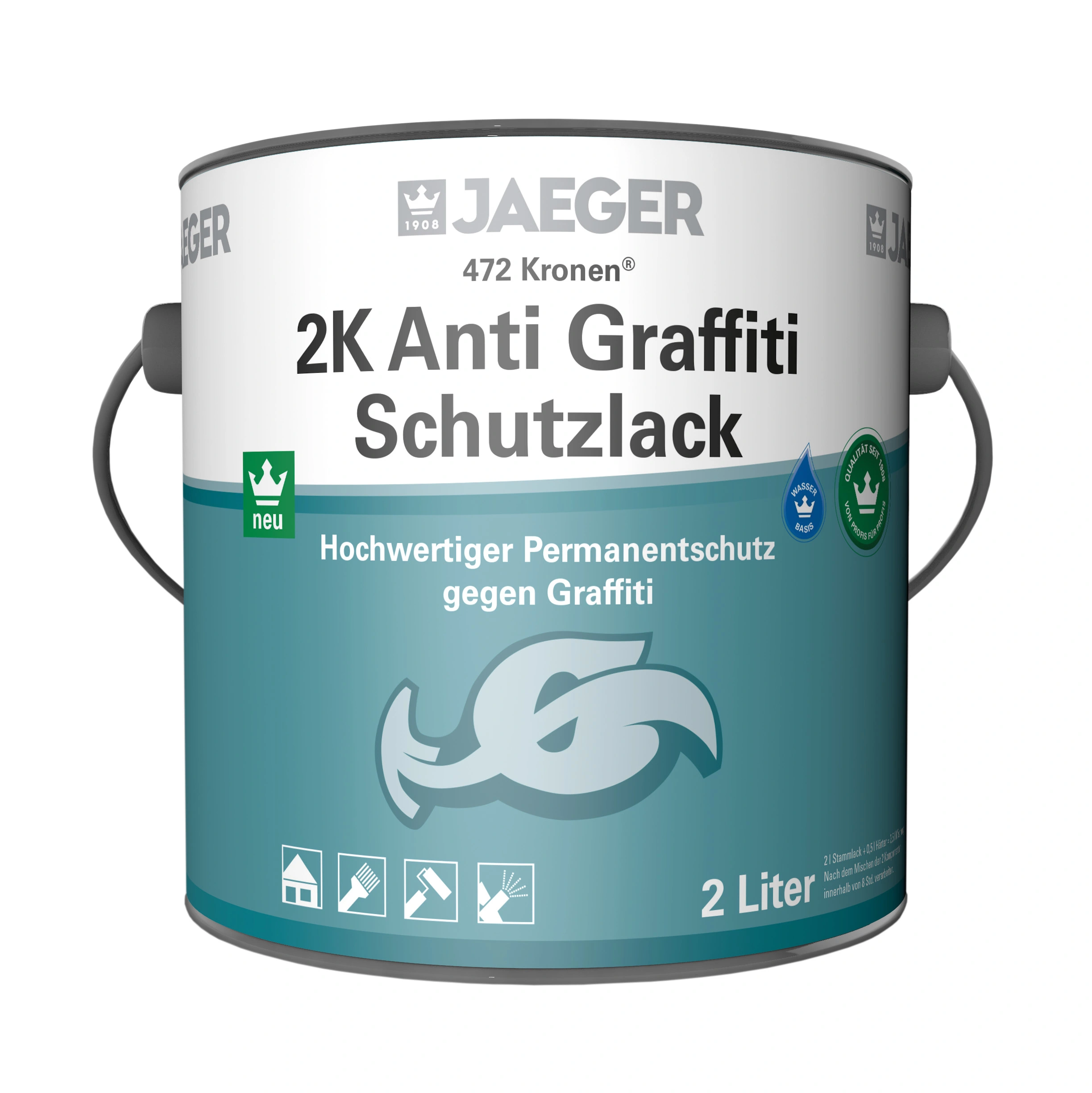 2K Anti Graffiti Schutzlack permanent 472