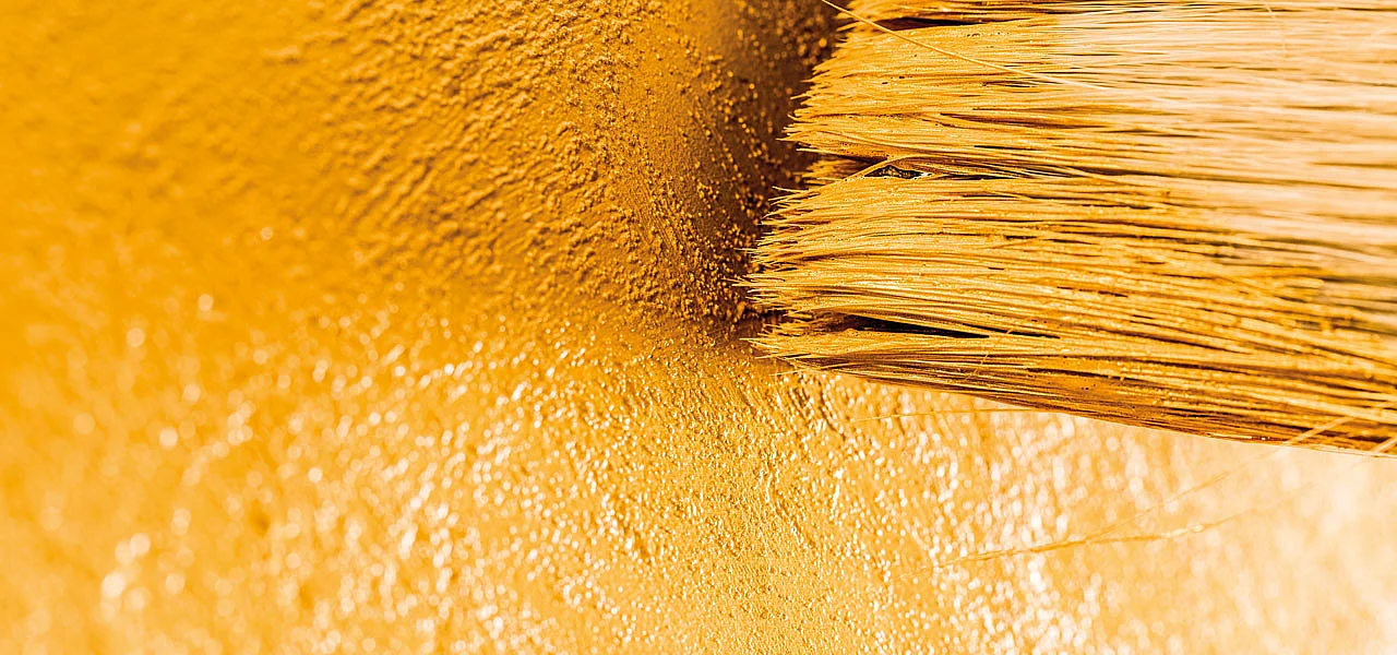 Metallische Wandgestaltung Wände mit Metallic-Effekt Metallische Wandgestaltung Wände mit Metallic-Effekt