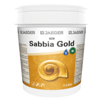 Sabbia 929 Dekorative Metallic-Effekt-Wandfarbe im ein Liter Gebinde
