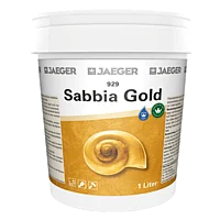 929 Sabbia Dekorative Metallic-Effekt-Wandfarbe im ein Liter Gebinde