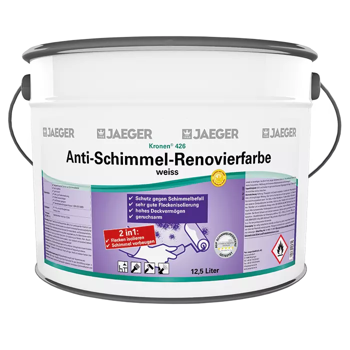 Kronen® Anti-Schimmel-Renovierfarbe 426 Kronen® Anti-Schimmel-Renovierfarbe 426