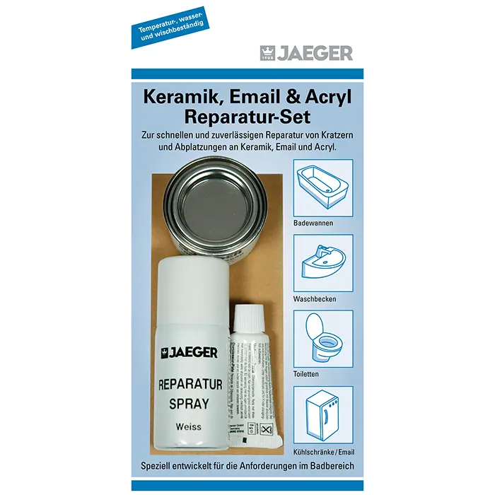 Keramik-, Email- & Acryl-Reparatur-Set 890