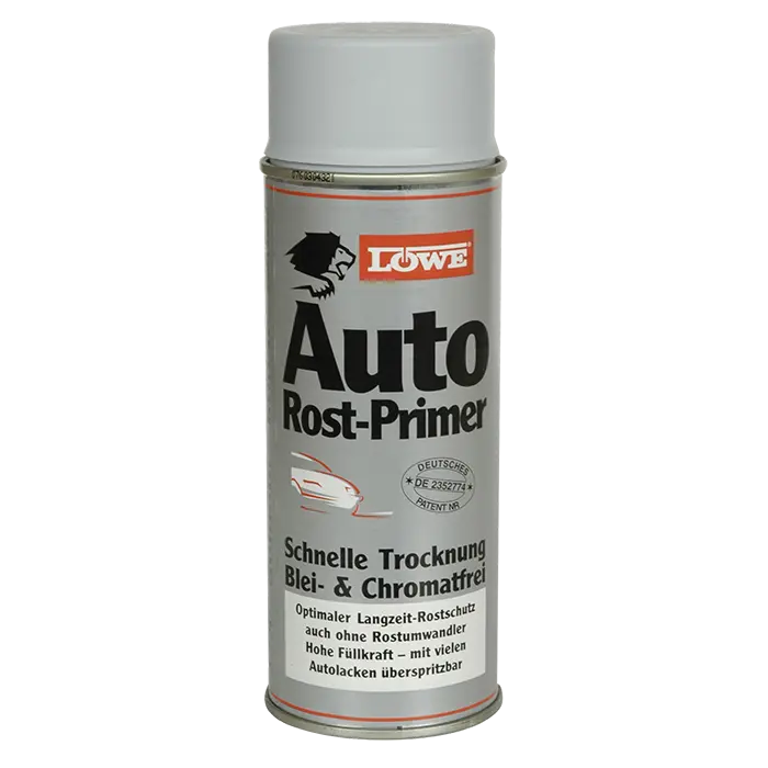 Rost-Primer für das Auto in der Sprühflasche