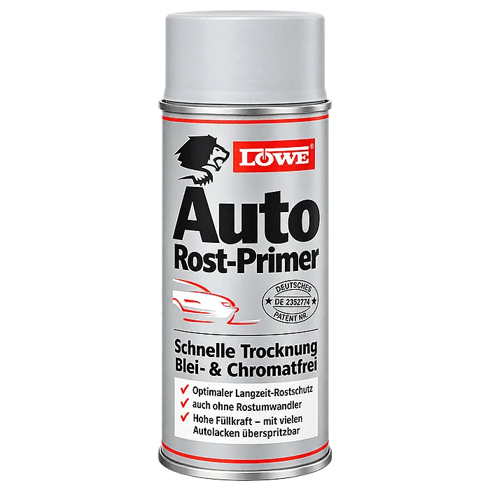 Rost-Primer für das Auto in der Sprühflasche