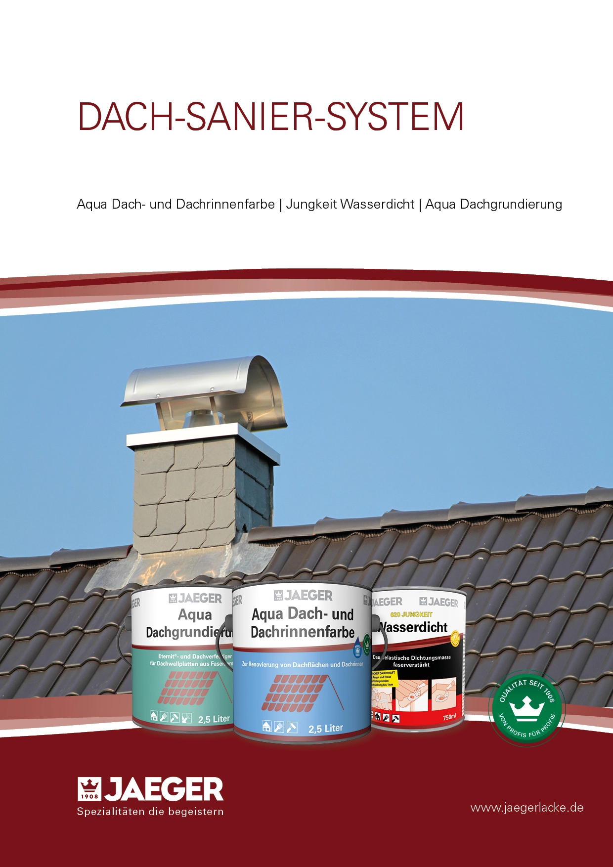 Prospekt Dach-Sanier-System 