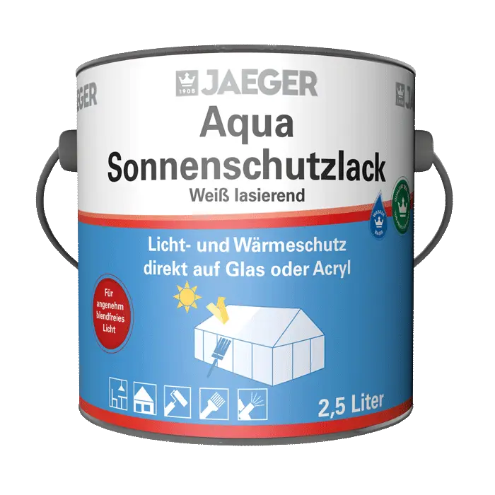 Wasserbasierter Sonnenschutzlack