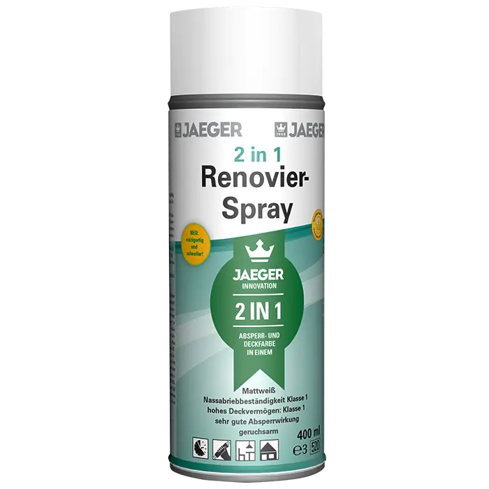 Renovierfarbe in der Spraydose
