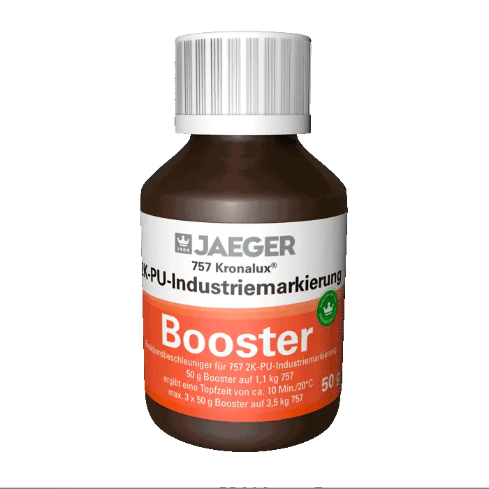 Gebindebild eines Trocknungsboosters für die JAEGER Markierungsfarben