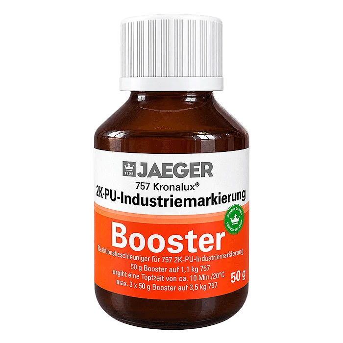 Gebindebild eines Trocknungsboosters für die JAEGER Markierungsfarben