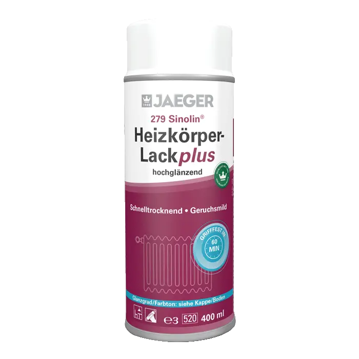 Schnelltrocknender Heizkörperlack