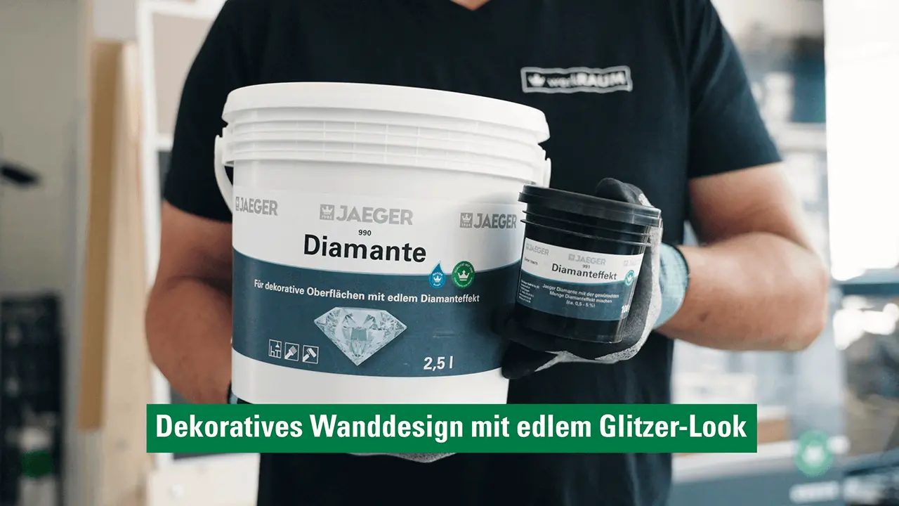 Vorschaubild - Diamante, die Wandfarbe mit Glitzereffekt