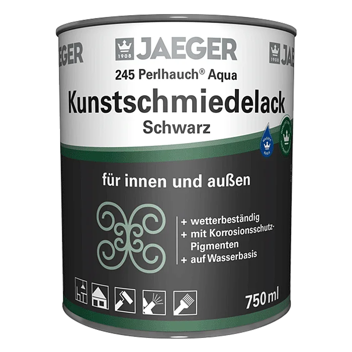 Kunstschmiedelack in schwarz