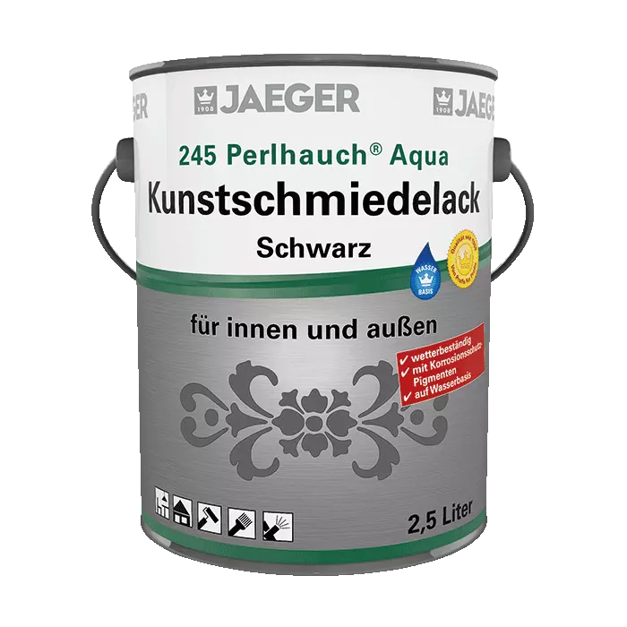 Perlhauch® Aqua Ironwork Lacquer 245 Perlhauch® Aqua Ironwork Lacquer 245