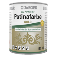 Goldene Patinafarbe 
