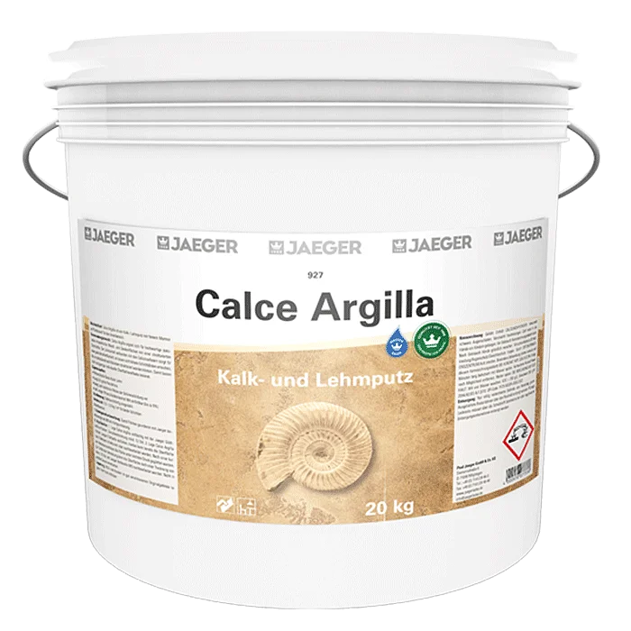 Kalkputz Calce Argilla von Jaegerlacke