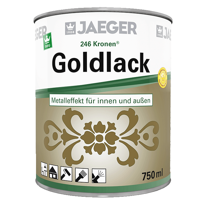 Kronen® Goldlack - Silberlack - Kupferlack 246