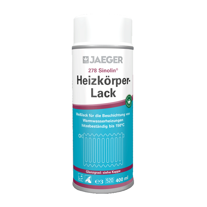 Sinolin® Heizkörperlack-Spray 278 Sinolin® Heizkörperlack-Spray 278