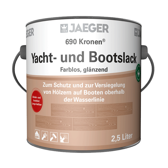 Kronen® Yacht- und Bootslack 690 Kronen® Yacht- und Bootslack 690
